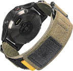 Compatible With Garmin Watch Band, Super Rugged Nylon Sports Strap With Woven Loop Design, For Fenix/Forerunner/Approach/MARQ/Quatix/D2 Series Tough Replacement Band For Men - Image 14