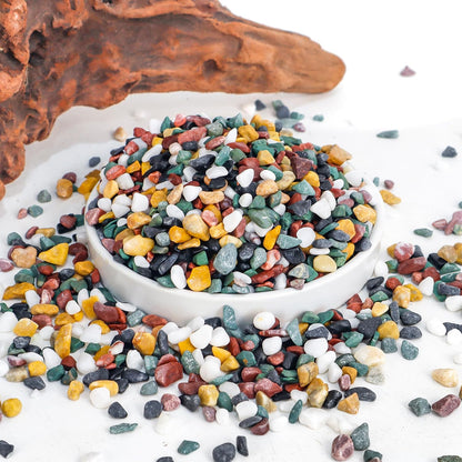 Cjgq 2.4lb aquarium gravel decorative stones front view