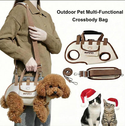 Waterproof material texture of Paws Direction pet carrier