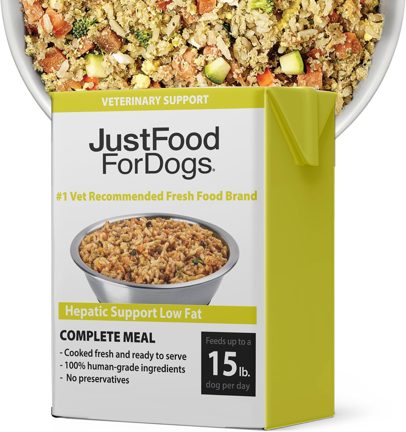 JustFoodForDogs Vet RX Pantry Fresh Prescription Dog Food, Human Grade, Vet Recommended Fresh Pet Meal or Toppers, Limited Ingredient, Prescription Diet, Renal Support Low Protein (12.5oz, 12 Pack) - Image 13