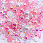 Briskbloom flatback pearls and rhinestones front packaging view