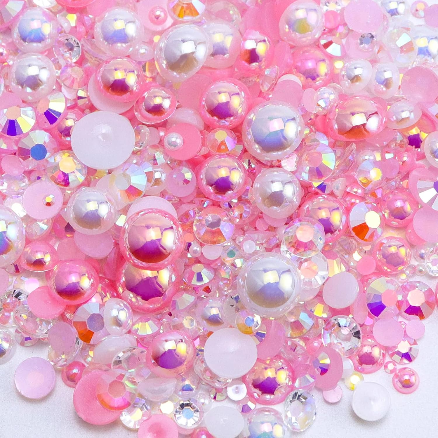 Briskbloom flatback pearls and rhinestones kit front view