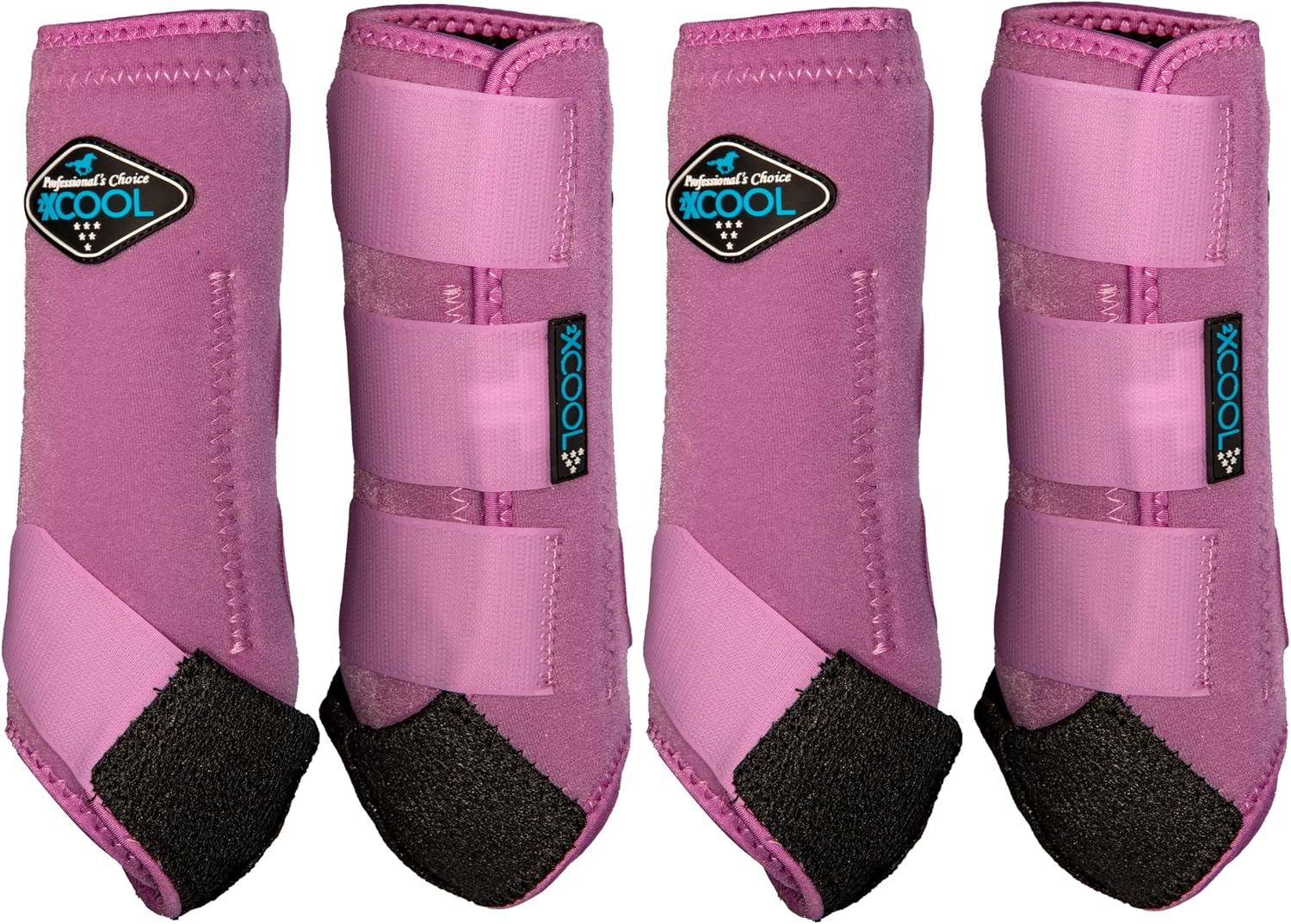Professional's Choice 2XCOOL Sports Medicine Horse Boots | Protective & Breathable Design for Ultimate Comfort & Durability in Active Horses | Value 4 Pack - Image 13