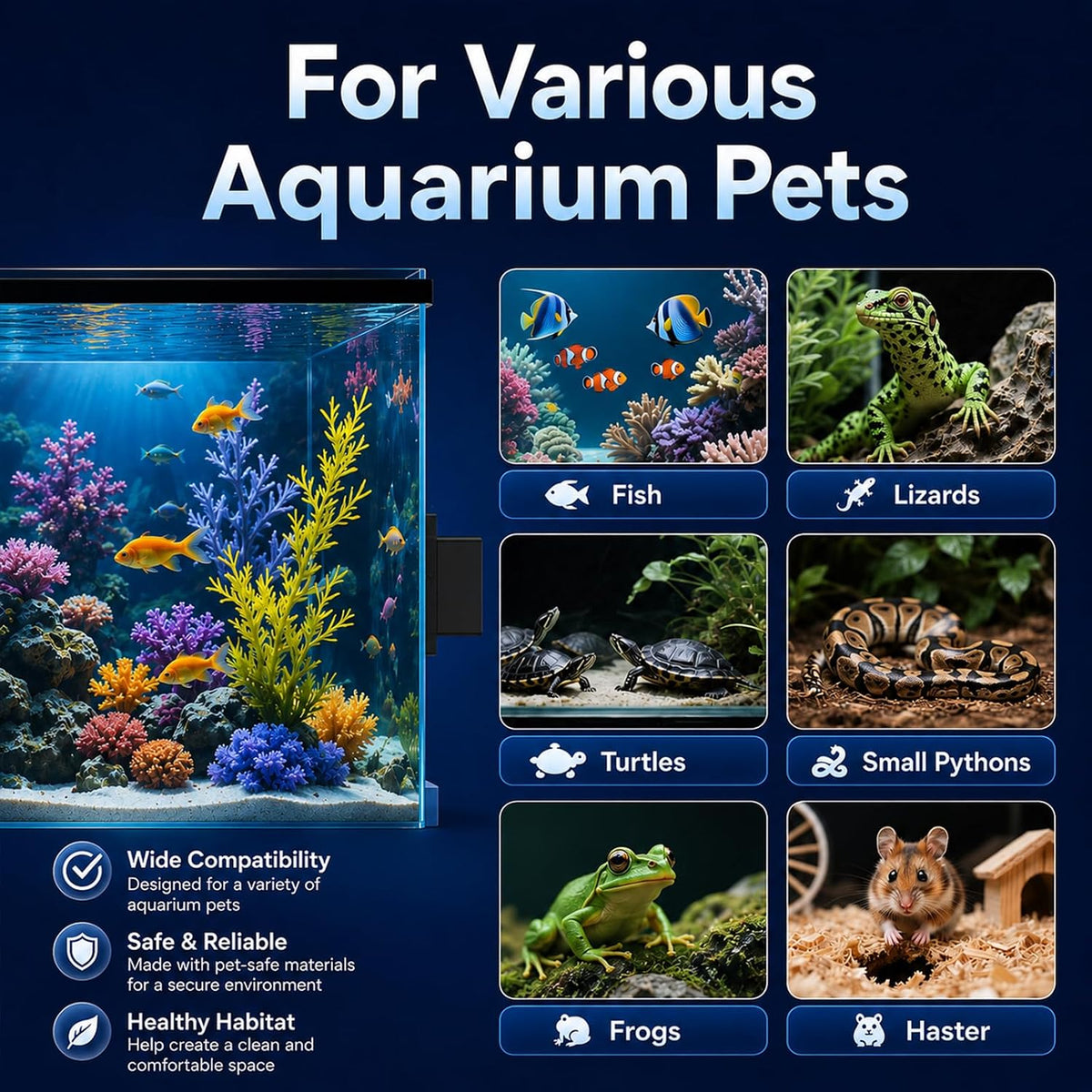 Fowuyeep 2K aquarium camera package contents