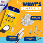 Soft Claws Nail Caps for Medium Cats, 40 Caps, Clear - Image 6