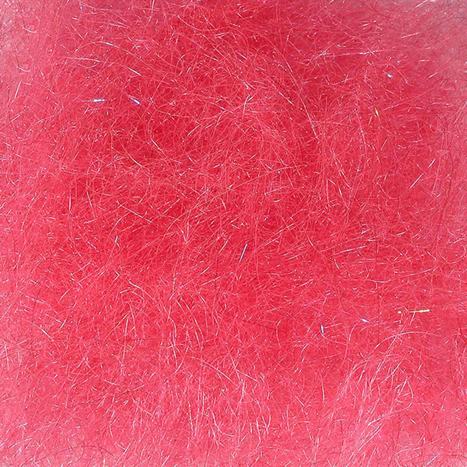MFC synthetic dubbing fibers with subtle flash for buggy flies