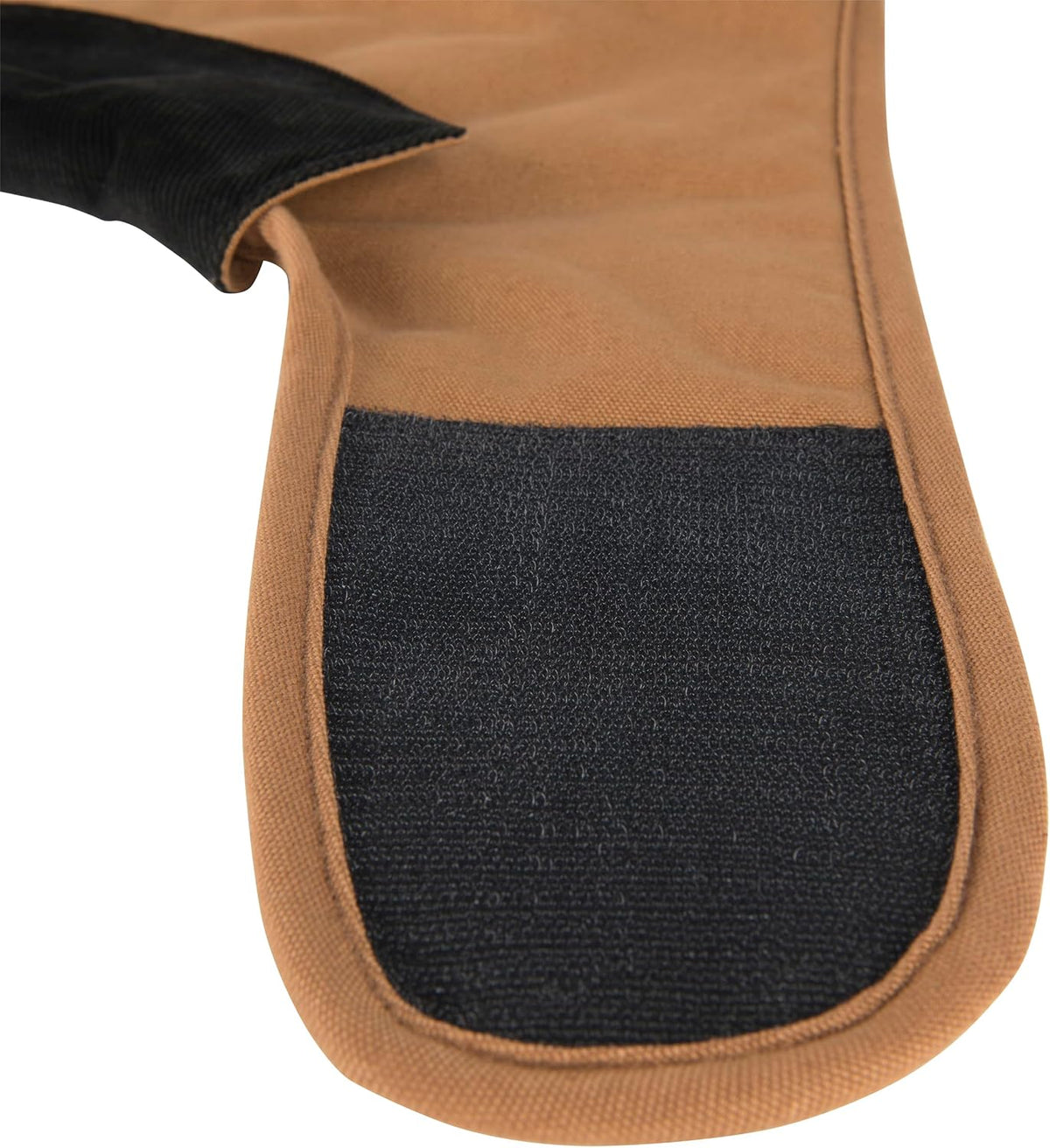 Close up of Carhartt dog chore coat corduroy collar detail