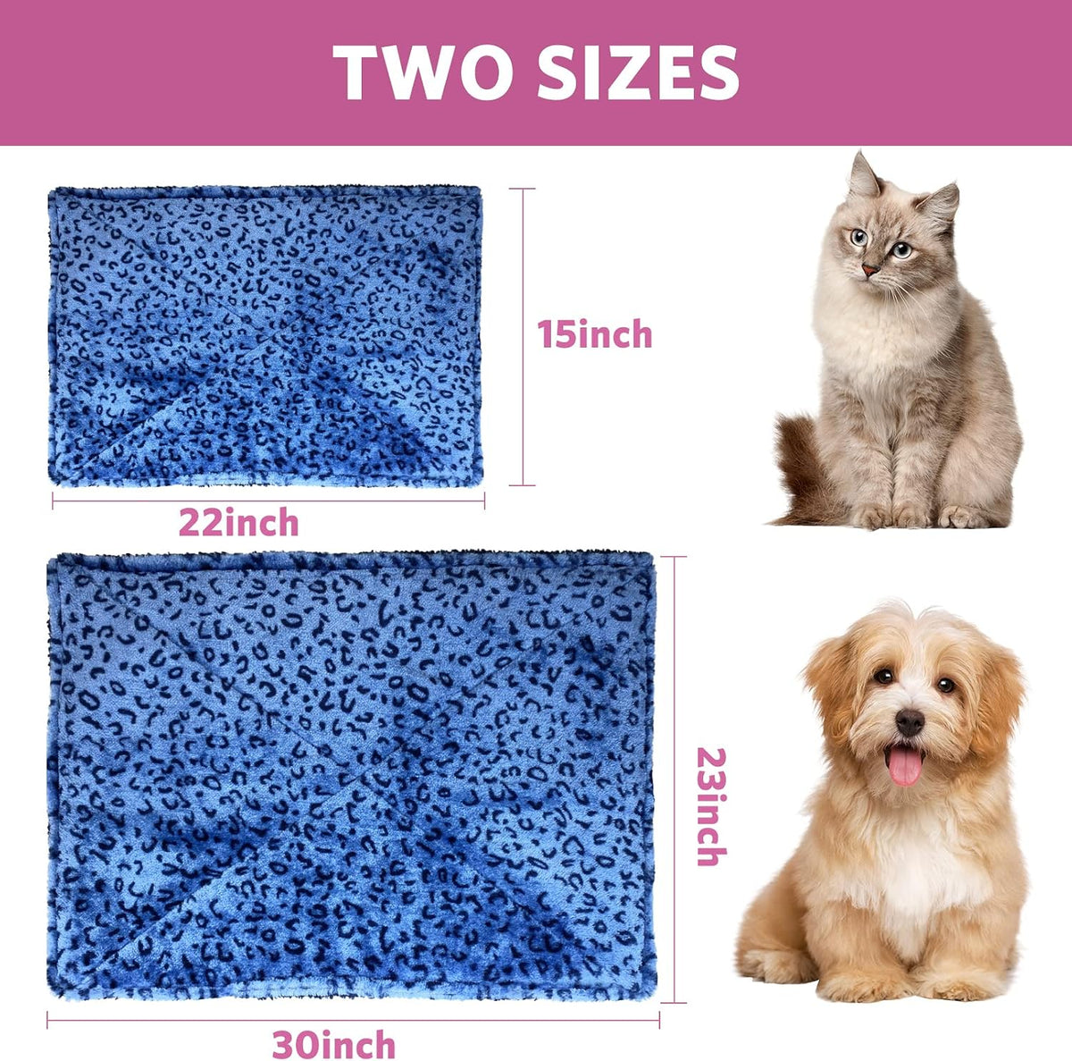 MARUNDA Self Warming Cat Bed, Super Soft Cat Dog Pet Bed, Super Soft Cat Dog Pet BedThick Fabric, Double-Sided Usable Washable, Non Electric. - Image 9