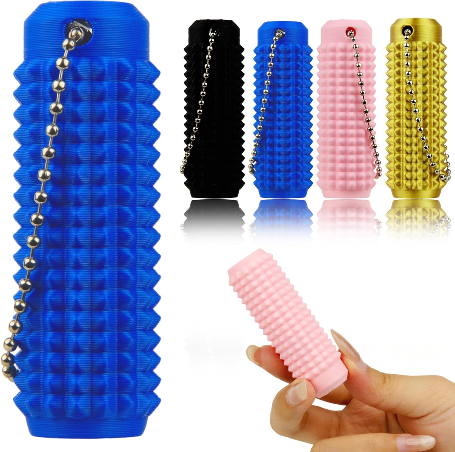 Tovbmup 4 pieces Little Ouchies pain fidget toy set front view