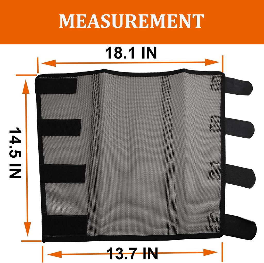 Breathable anti fly horse leggings protecting equine lower legs from biting flies and sun rays