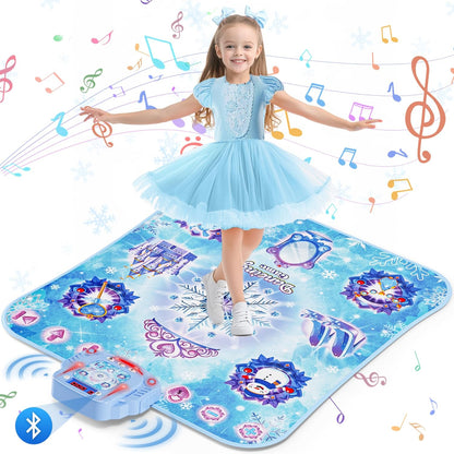 Handwell Frozen theme dance mat front view for kids