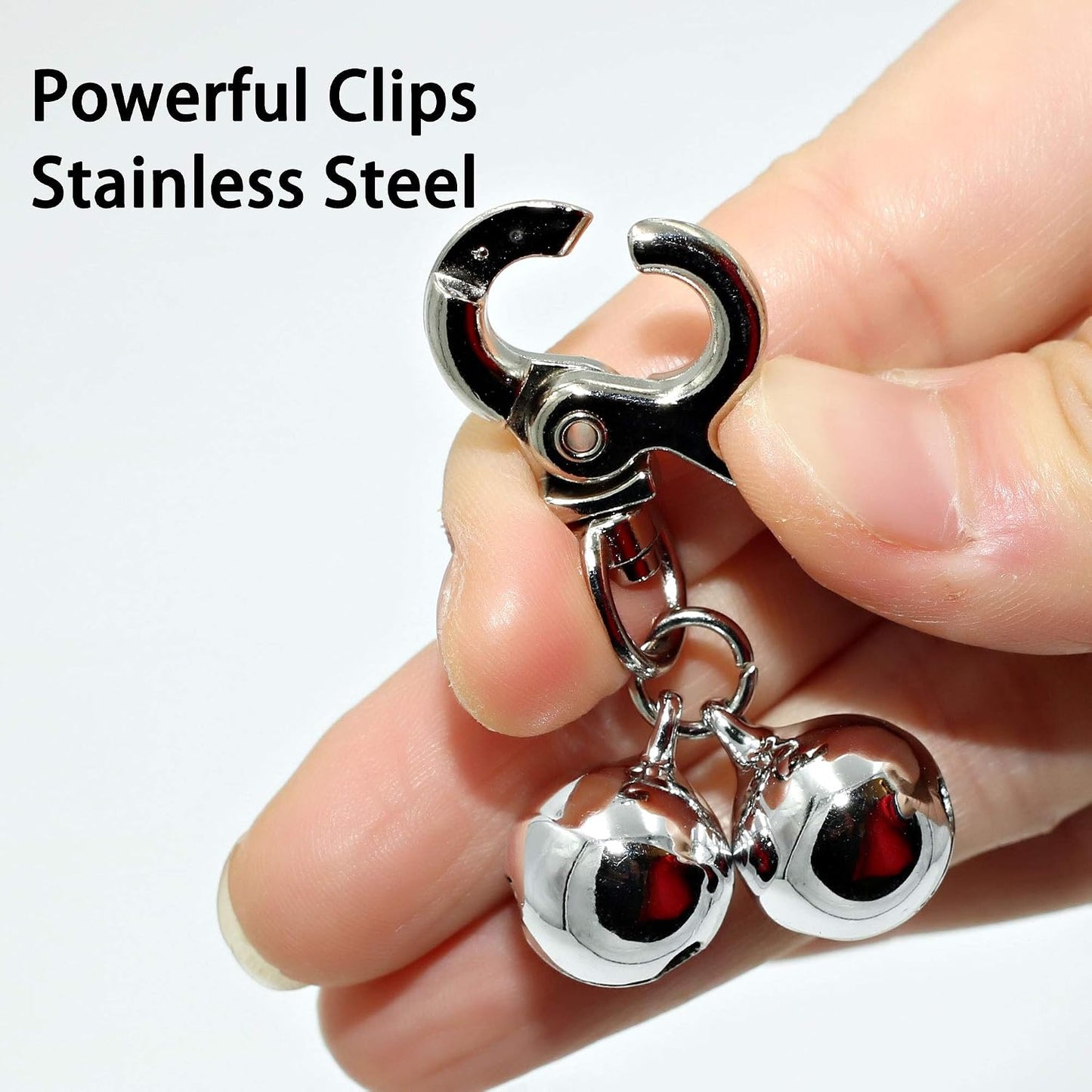 Two pack premium pet bell charms for dog and cat collars