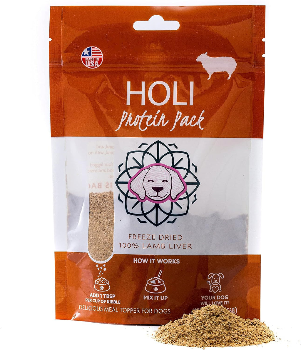 HOLI Beef Liver Powder Dog Food Topper - Freeze Dried Beef Liver Dog Topper for Dry Food - Single Ingredient, Human-Grade Meal Topper for Picky Dogs - Grain Free & All Natural - 8oz - Image 9