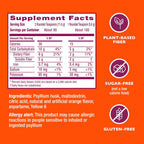 Metamucil 4-in-1 Psyllium Husk Fiber Supplement, Sugar-Free, 180 teaspoons, Orange Flavored, Daily Fiber Powder for Digestive Health, made with Plant-Based Psyllium Husk Fiber - Image 11