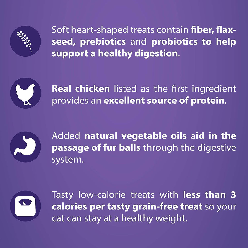 Get Naked digestive health cat treats nutrition facts label