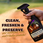 5 Star Equine Saddle Pad cleaner and soak enzyme formula breaking down sweat grime
