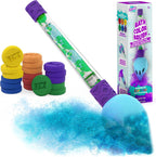 Tub Works bath color brush kids bath bomb set front view packaging