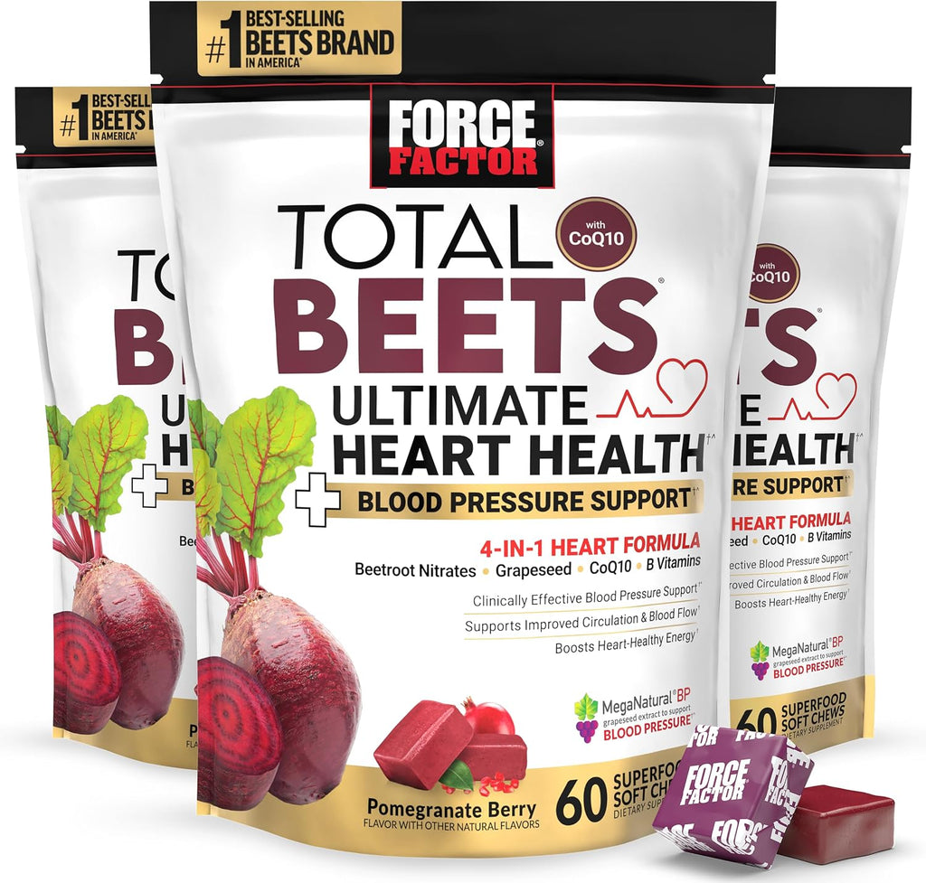Force Factor Total Beets Ultimate Heart Health for Blood Pressure Support - Image 15