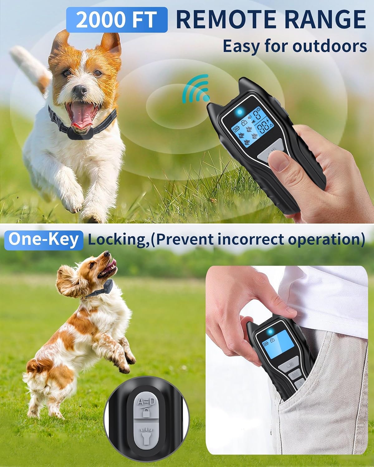 Asrcs training collar adjustable nylon strap detail