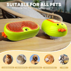 Wireless pet grooming tool with steam technology