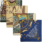The Peacock Crew Premium Soft Cotton Bandanas Pack for Men and Women Paisley 22 x 22 inches - Image 14