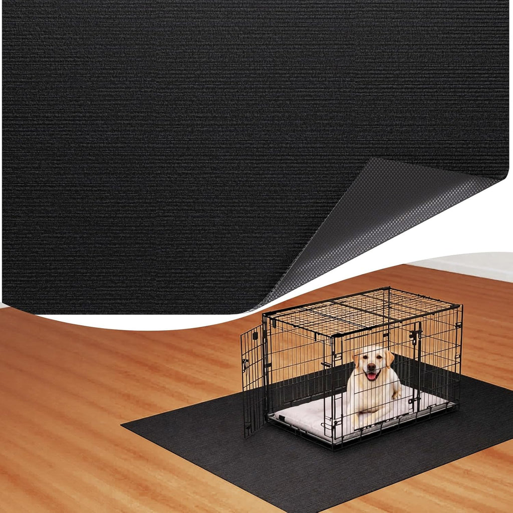 Heliospark dog crate mat 24x36 front view