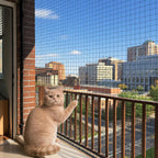 Poyee 10x26 feet cat netting balcony protection safety mesh