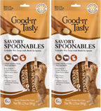 Good 'n' Tasty Savory Spoonables with Real Duck, Beef & Rabbit, 6 Count Tube, Triple Flavor Squeezable Lickable Wet Treats for Cats with Built-in Spoon for Less Mess - Image 15