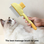 Triharyar professional undercoat rake and comb package for long hair pets