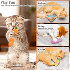 Etekyer plush chili pepper catnip toy