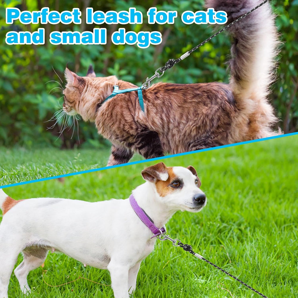 Scirokko 30 foot outdoor tie out leash displayed for small animals and rabbits.