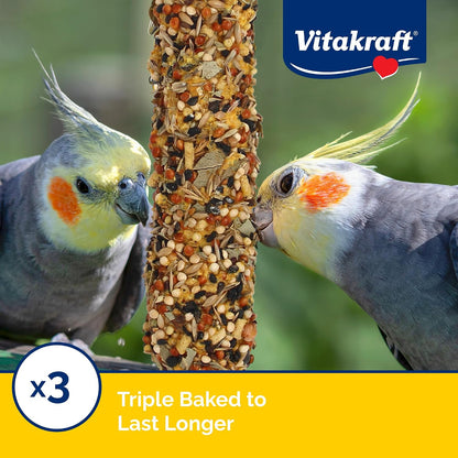 Close up of triple baked bird treat texture