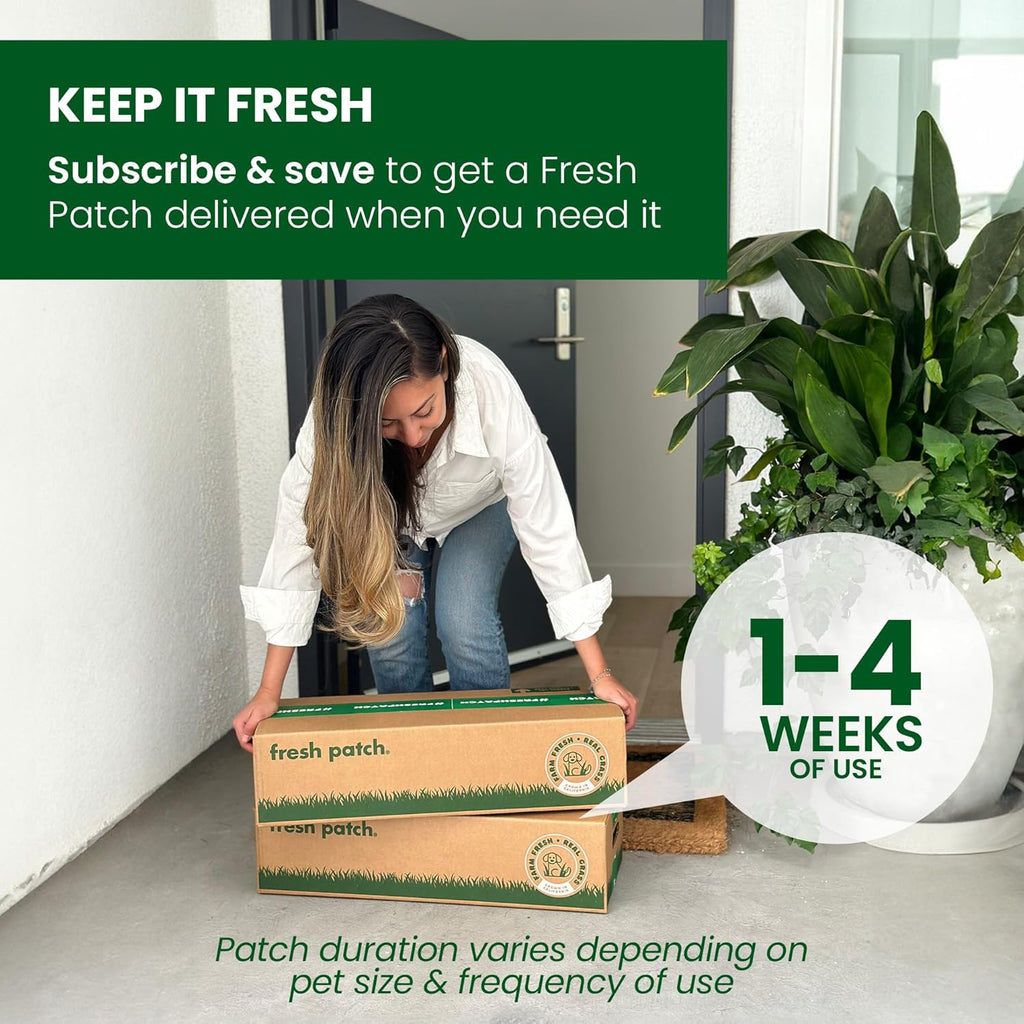 Fresh Patch portable grass mat for apartment pets