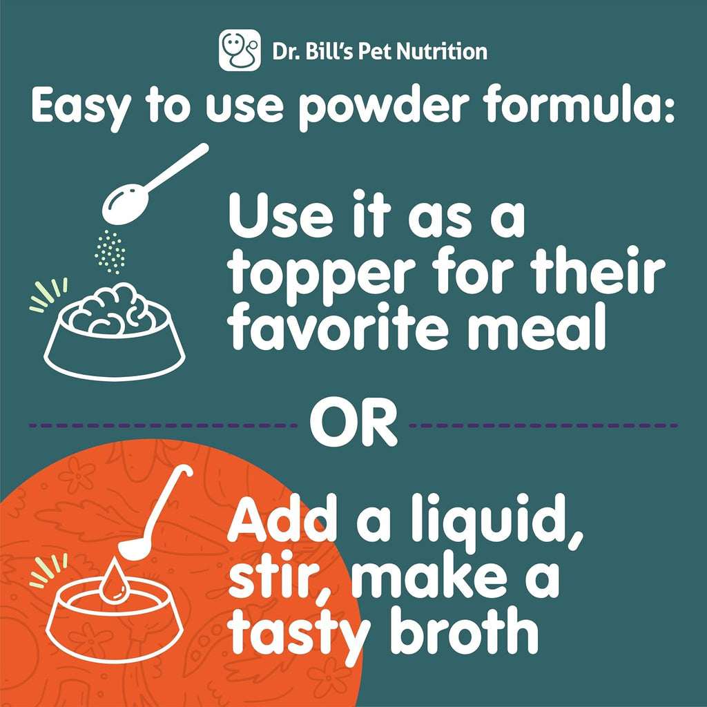 Dr. Bill's pet nutrition powder for cats of all ages