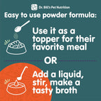 Dr. Bill's pet nutrition powder for cats of all ages