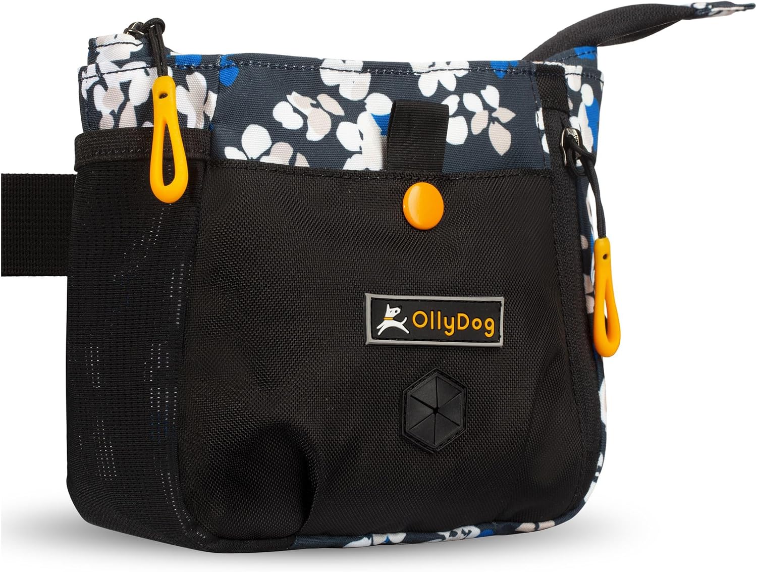 OllyDog Backcountry Day Bag | Hands-Free Dog Training Treat Pouch | Fanny/Hip Pack with Zipper Closure & Built-in Poop Bag Dispenser | Removable Waist Clip (Raven S'25) - Image 15