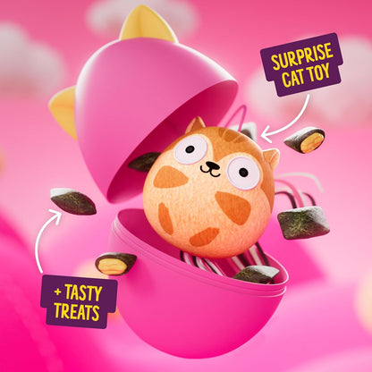 Bonkers mystery blind box plush cat toy collection preview