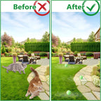 Natural essential oil cat repellent balls in packaging