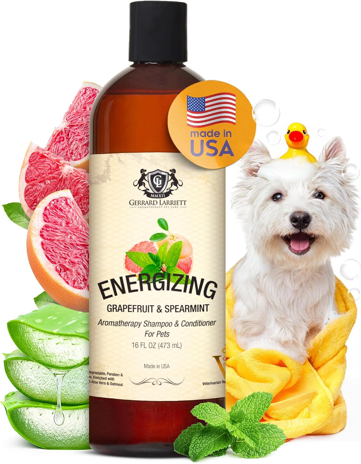 Gerrard Larriett De-Stress shampoo for dogs with sensitive skin