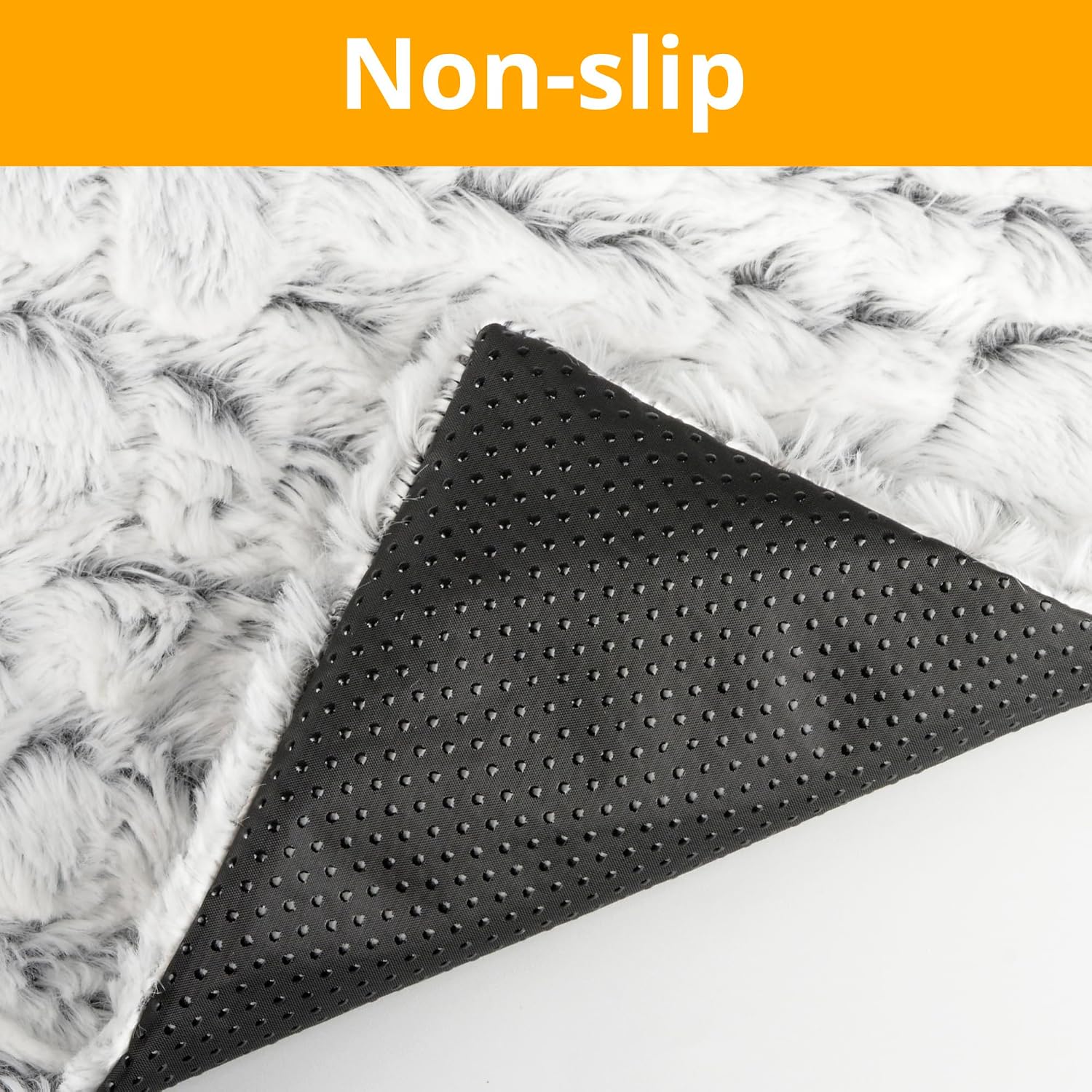 Medium size twenty four by eighteen inches self warming dog crate mat