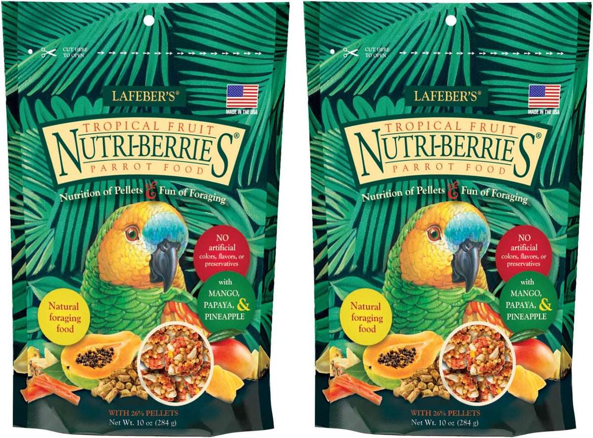 LAFEBER'S Sunny Orchard Nutri-Berries Pet Bird Food, Made with Non-GMO and Human-Grade Ingredients, for Parrots, 3 lb - Image 6