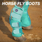 Breathable PVC mesh texture of Harrison Howard horse fly guards