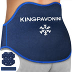 KingPavonini extra large back ice pack wrap front view