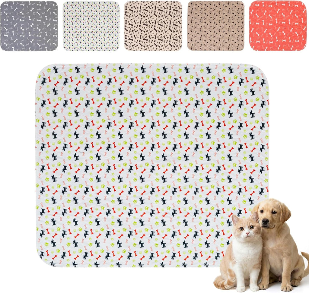 Puppy Pee Pads with Pheromones,Forever Pad,Washable Pee Pads for Dogs,Reusable Dog Pee Pads,Waterproof and Leak-Proof,Non-Slip Base Training Pad Suitable for Home(Gray,M:31.5*27.6in) - Image 9