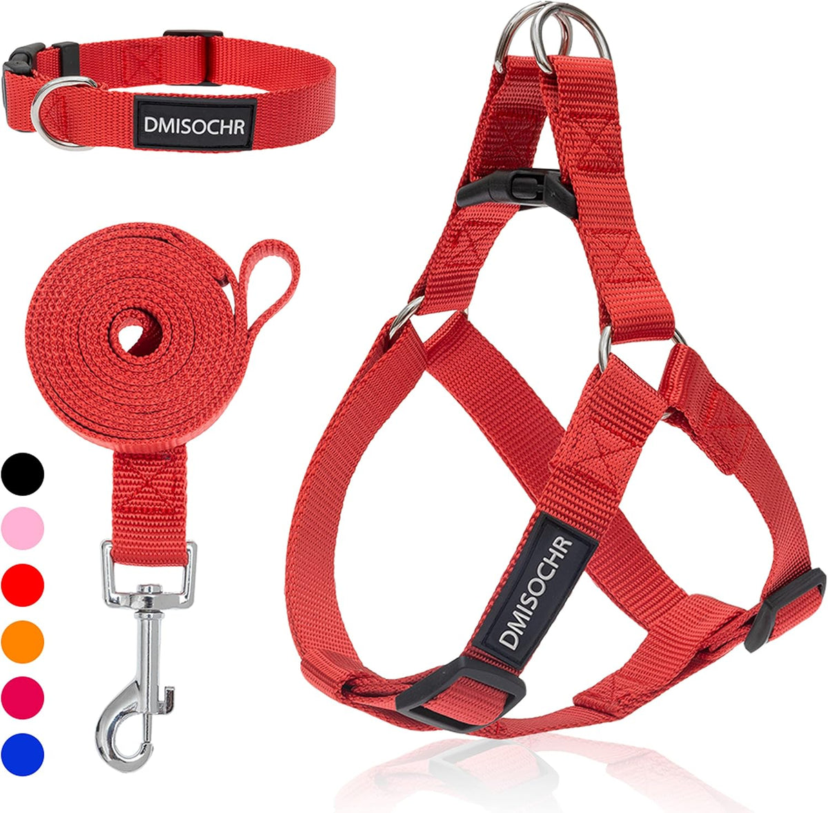 No Pull Dog Harness - Adjustable Step-in Harness & Leash Set for Small, Medium, Large Dogs - Escape Proof Soft Pet Harness for Walking, Training, Hiking, Outdoor Activities - Image 11