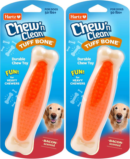 Hartz Chew 'n Clean Dental Duo Dog Treat & Chew Toy, Color Varies, Medium, 3 Pack - Image 15