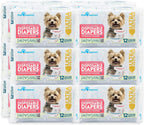 Paw Inspired ultra protection female pet diapers tail hole alignment demonstration