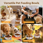 Sturdy food grade paper pet feeding dishes for wet cat food