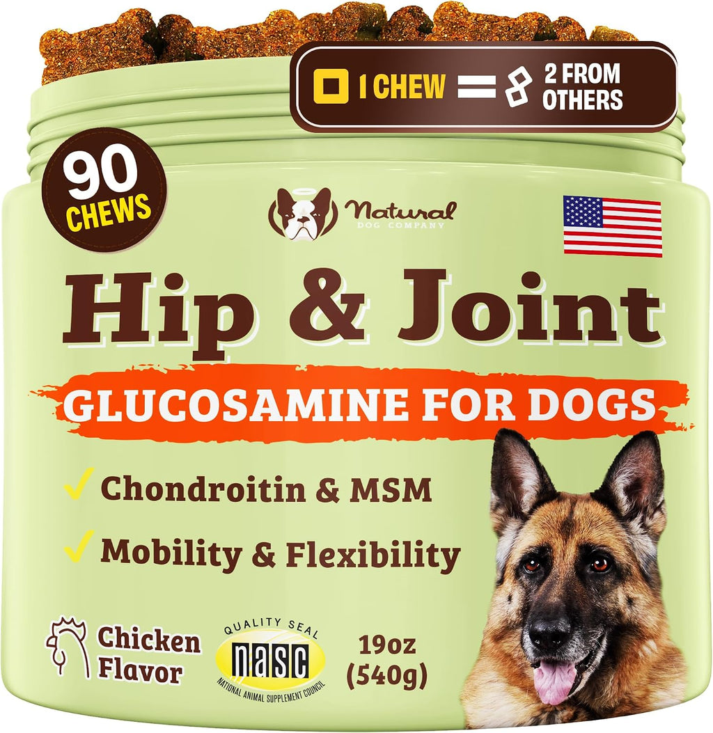 Natural Dog Company Liquid Glucosamine Hip & Joint Oil for Dogs, 16 oz, Extra Strength Cartilage & Joint Support, Helps Mobility and Eases Occasional Stiffness, Dog Vitamins & Supplements - Image 13