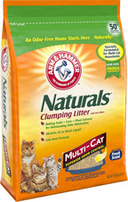 ARM & HAMMER Naturals Clumping Cat , Litter Odor Control, Multi Cat Litter, 18 lb. Bag - Image 11
